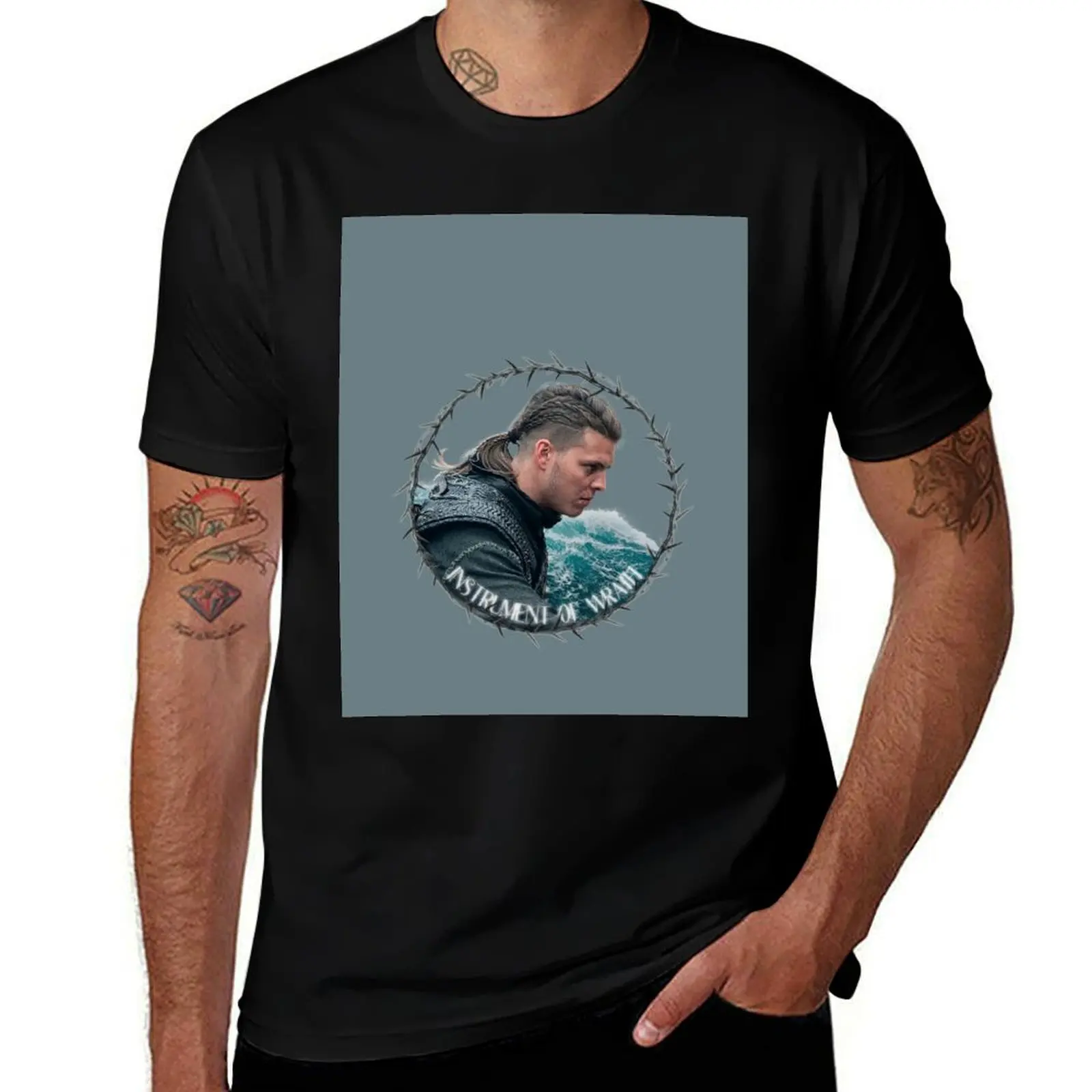 Ivar The Boneless - Instrument of Wrath T-Shirt mens graphic t shirts T-Shirt