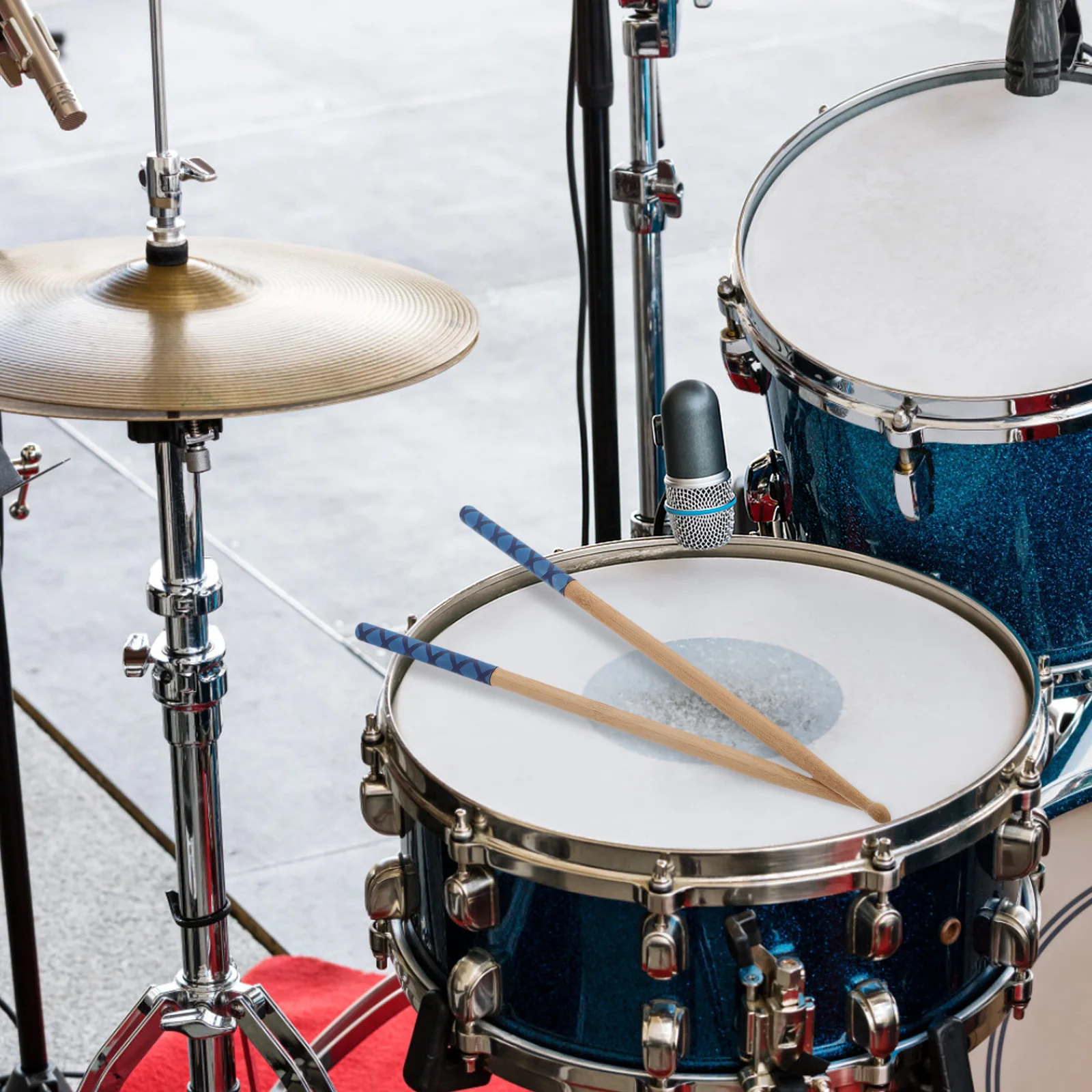 

Drum Stick Supply Drumsticks for Teen Playing Rods Solid Chicken Wood Students Child Kids