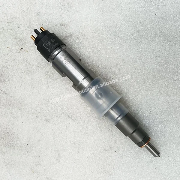 Excavator Spare Parts Fuel Injector 0445124023 Common Rail Injector Engine Parts 0445124023