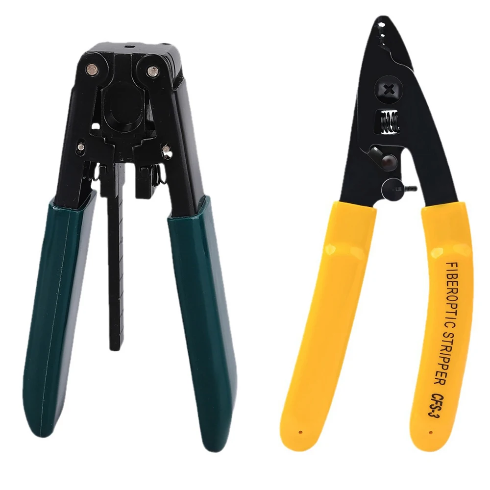 Optic Drop Cable Fiber Stripper CFS-3 Three Port Hole Optical Fiber Coating Plier set