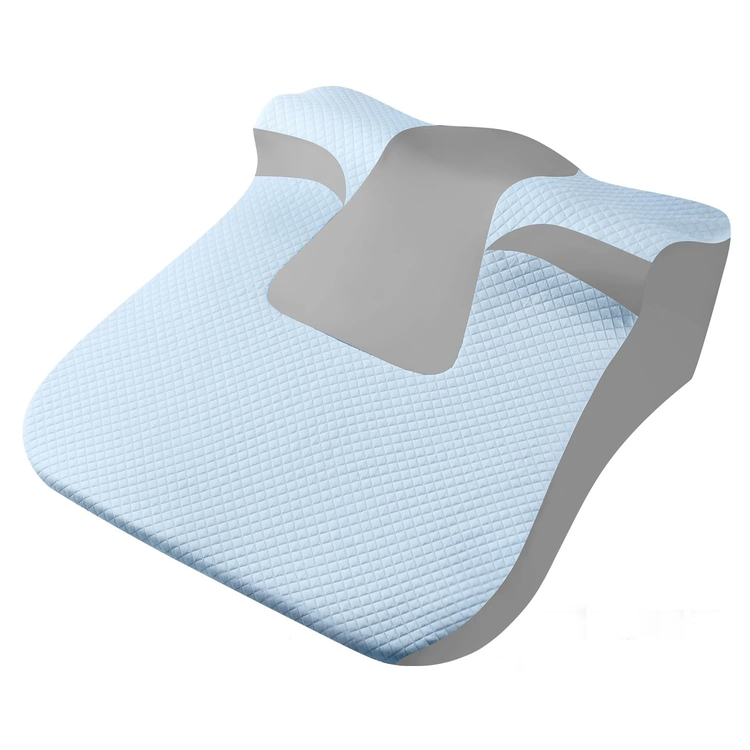 

Подушка-клин для кровати при апноэ сна, кислотном рефлюксе и болях в спине, с элегантным жаккардовым чехлом – клиновидные подушки для изголовья кровати для сна