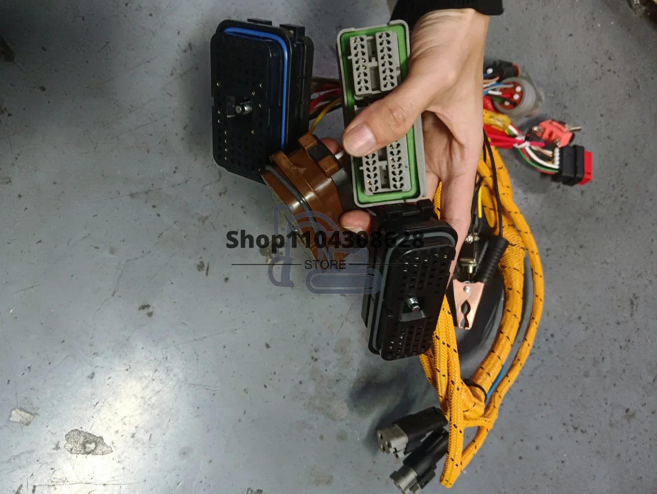 Diesel Engine Test Cables, Used for C6 C7 C9 C11 C13 C15 C18 E32, 24D, E326D, E327D, E329D Wiring Harnesses new
