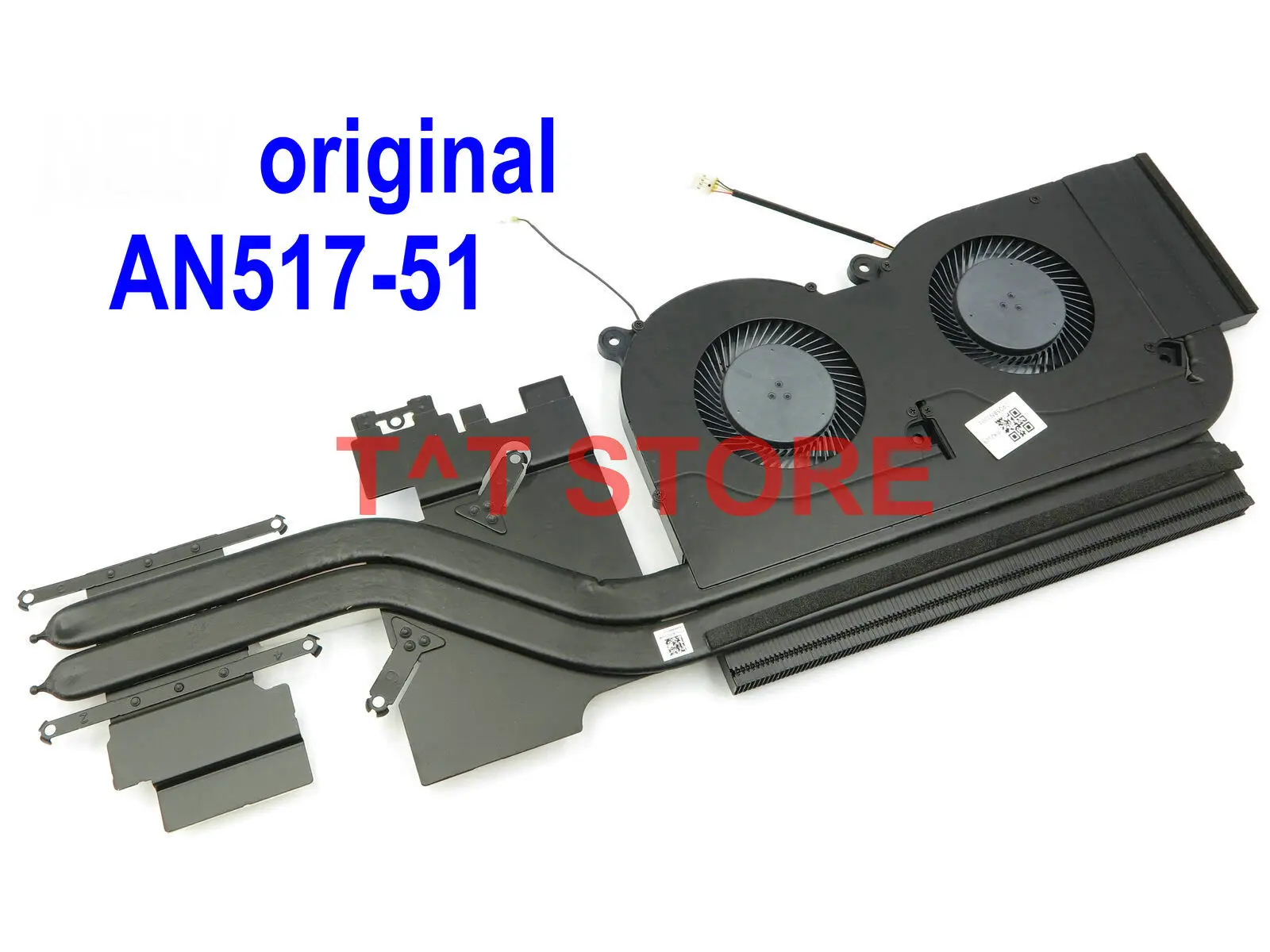 Original For ACER Nitro 5 AN517-51 Laptop Cpu Cooling Fan Cooler Heatsink Test Good Free Shipping