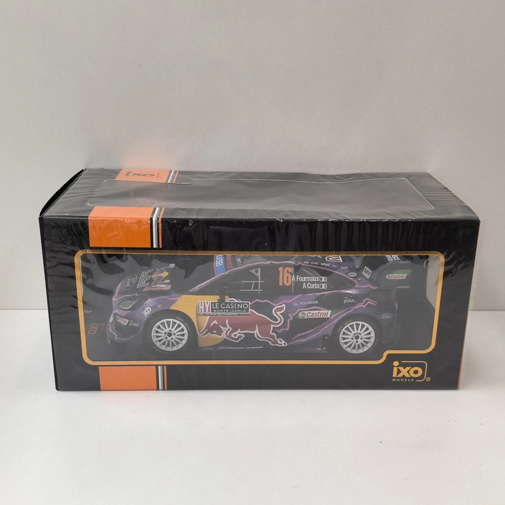 

Литой под давлением IXO масштаб 1/18 FORD PUMA # 16 2022 Ford Racing модель легкосплавного автомобиля Коллекционная игрушка в подарок сувенир дисплей орнамент