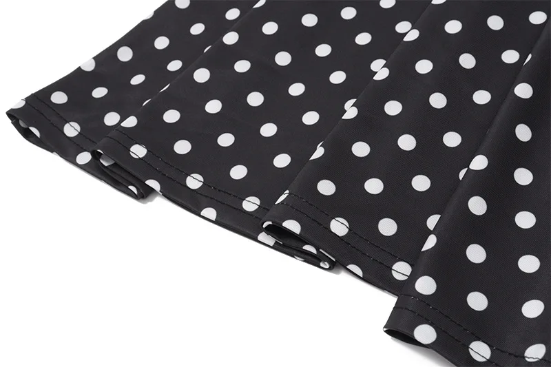 Sexy Neckholder-Kleid mit Polka-Dot-Print für Damen, elegantes Partykleid, schmal geschnitten, rückenfrei, ärmellos, Minikleid, Sommer-Urlaubsoutfits – Detail 32