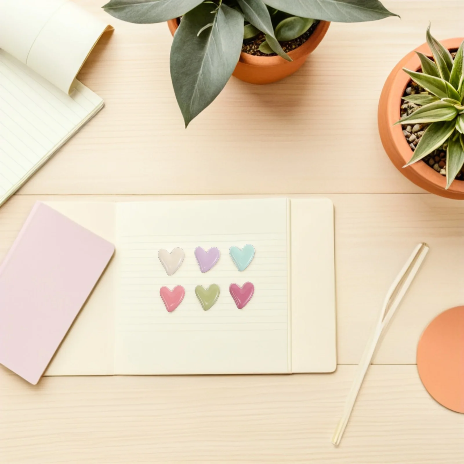 

24Pcs Macaron Fridge Magnets Vintage Shape Design for Refrigerator Cabinet Whiteboard Home Decor Cute Magnets