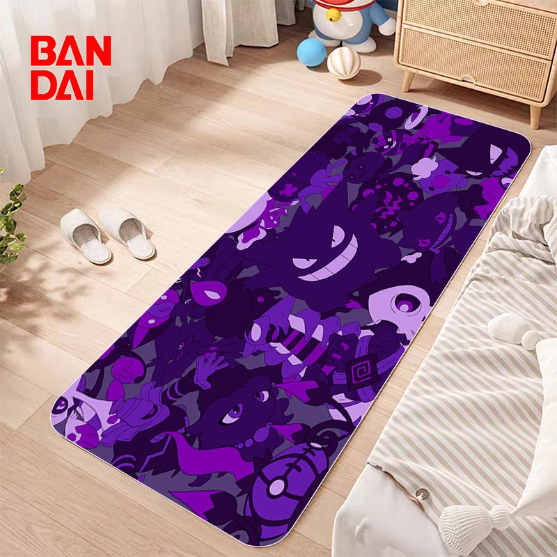 3D Kitchen Floor Mat Pokemon Carpet Doormats Welcome Home Doormat Gengar Entrance Door Prayer Rug Pikachu Decor Living Room Rugs