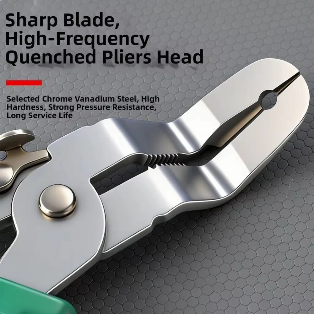 Multi-functional Car Fastener Removal Pliers V Shape Heavy Duty Trim Clip Removal Pliers High-efficiency Car Clip Plier