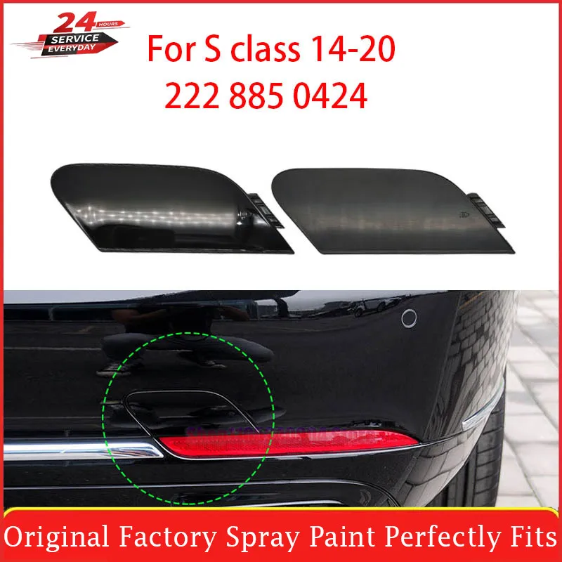 For Mercedes X166 GL GLS Class GL350 GL450 GLS400 Car Rear Bumper Tow Hook Cover Cap Accessory 1668850823 1668852323