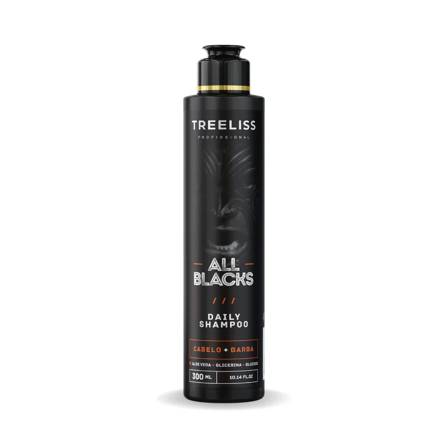 Shampoo Barber Shop Premium Daily All Blacks 300ml Tree Liss