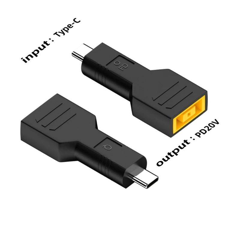 Portable Type C to Direct Current Power Adapter, 100W Fast Converter Suitable for Electronic Devices Everyday Use