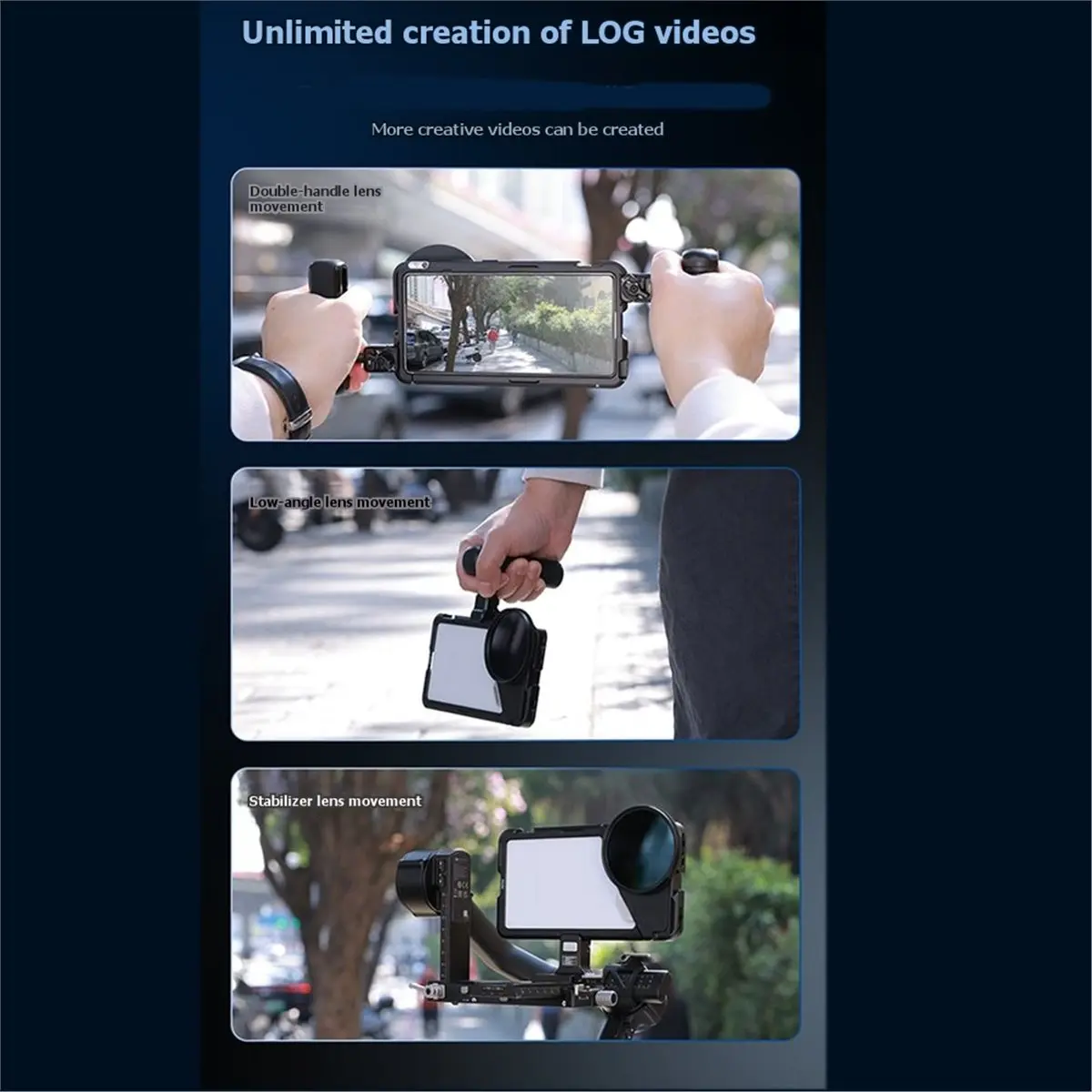 (A26M) For Galaxy S25 Ultra Phone Cage Mobile Video Rig Phone Stabilizer with 67mm Filter Adapter Compatible with Samsung