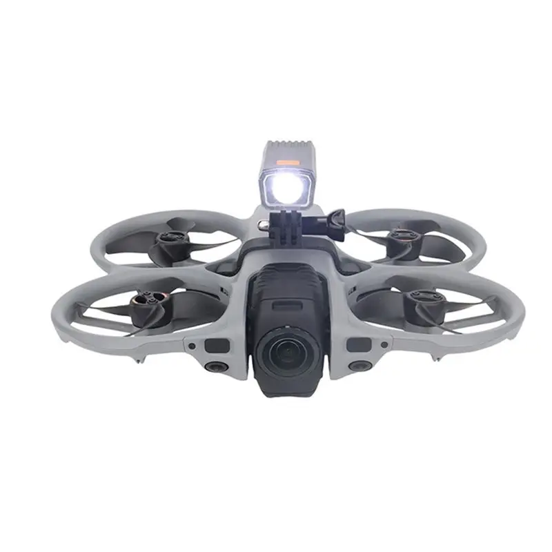 Extension Bracket with Searchlight for DJI AVATA 360 Drone Top-Mount Action Camera Adapter Fixed