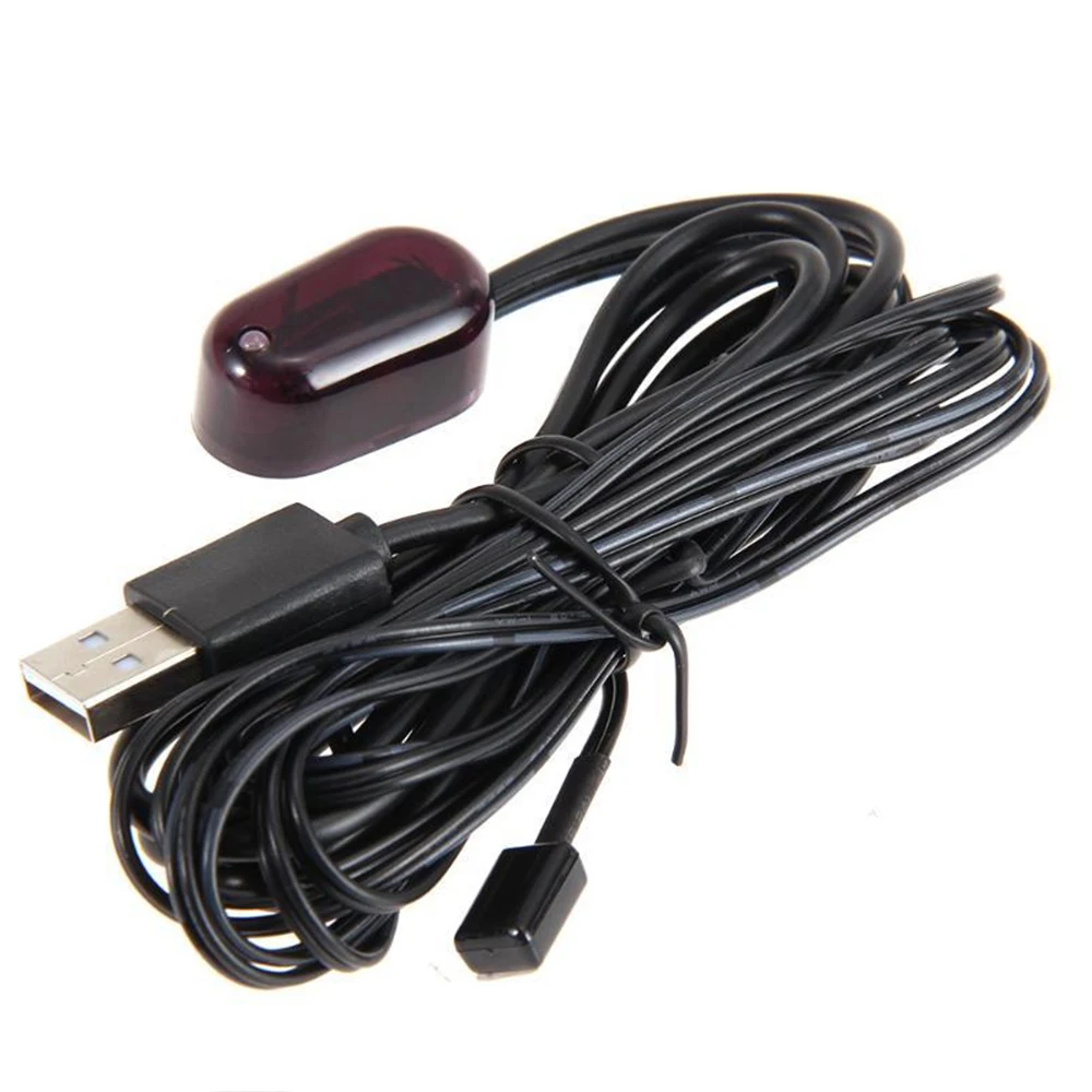 IR Infrared Extender Repeater Remote Control Receiver Emitters IR Remote Repeater USB Plug for Box Stereo Receiver HD TV