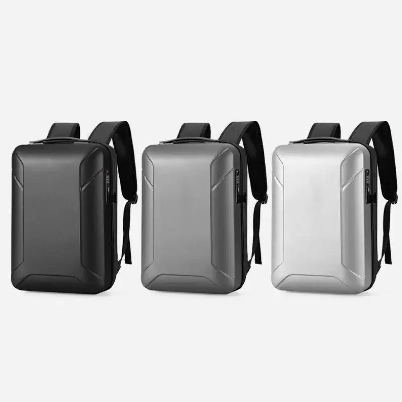 ใหม่กระเป๋าเป้สะพายหลังเปลือกแข็งผู้ชายความจุขนาดใหญ่กันน้ําคอมพิวเตอร์ e-sports กระเป๋าเป้สะพายหลังขยายได้พักผ่อน USB กระเป๋าเดินทางป้องกันการโจรกรรม