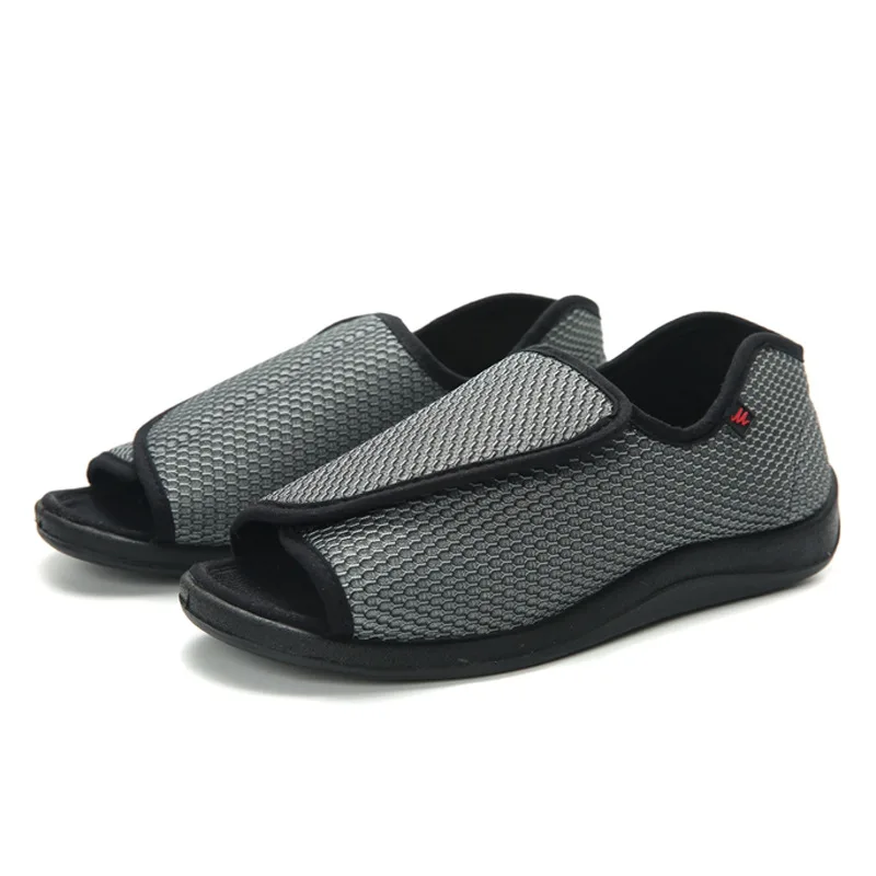 

Fashionable spring and autumn new products for the elderly, widened men's shoes for swollen feet and fat walking shoes