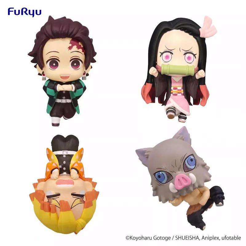 

Furyu Original Demon Slayer Anime Figure Kamado Tanjirou Kamado Nezuko Action Figure Toys for Boys Girls Kids Birthday Gifts