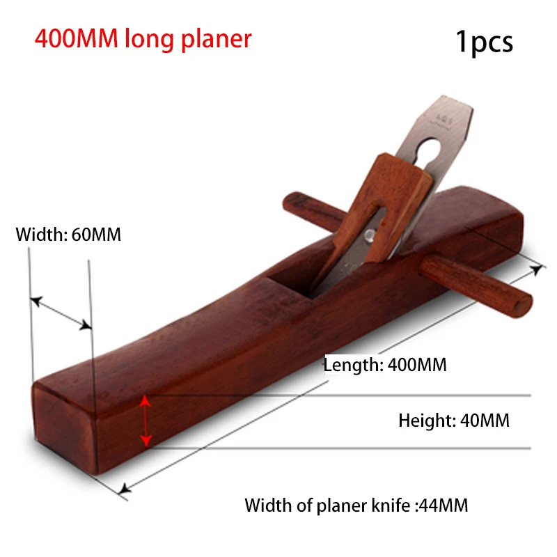 Woodworking Planer Hand Tool Flat Plane Bottom Edge Carpenter Gift Woodcraft Electric Wood Plans DIY Tools For Length 400MM