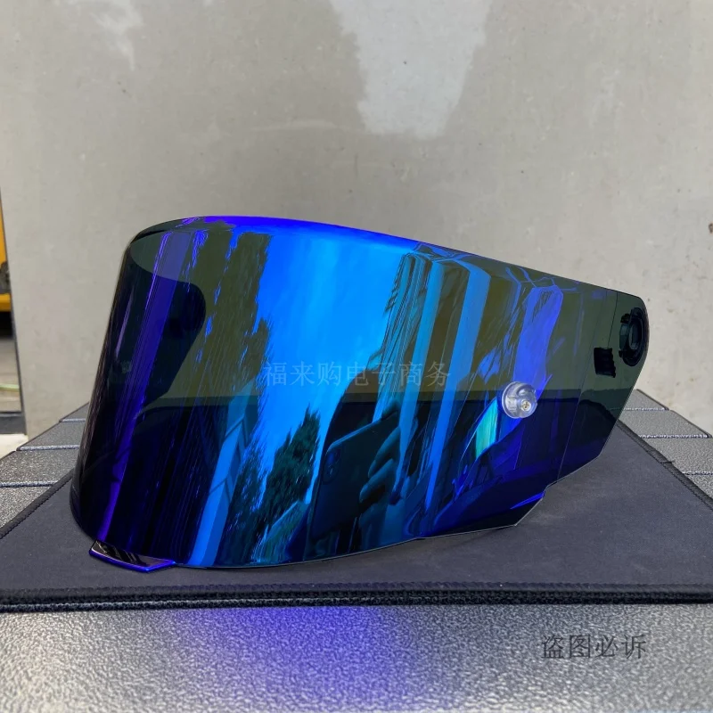 KYT TT دورة دراجة نارية خوذة قناع عدسة كامل الوجه الخوذ اكسسوارات الزجاج الأمامي المضادة للأشعة فوق البنفسجية KYT كاسكو موتو السعة TTC VESC-8 #2