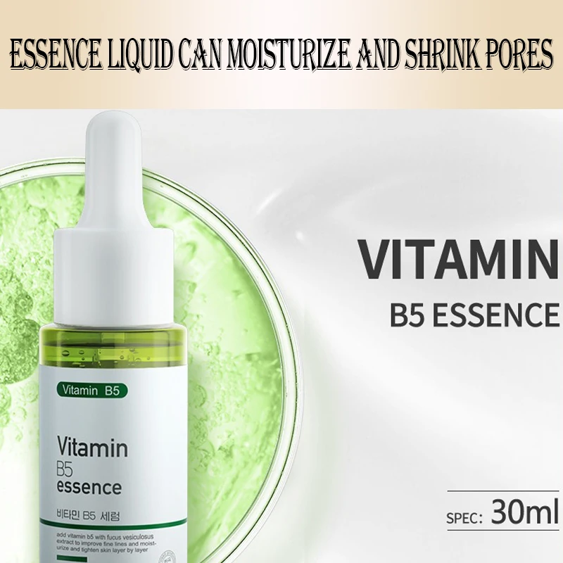 Cross border Korean  Vitamin B5 essence Solution is a genuine brand for moisturizing and shrinking pores