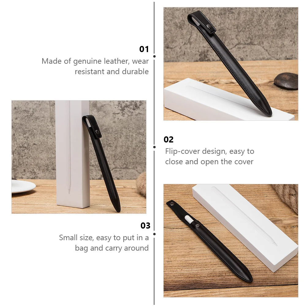 

Retro Stylus Pen Sleeve Case Protective Durable Compatible Pencil 2 Lightweight Digital Pencil Holder
