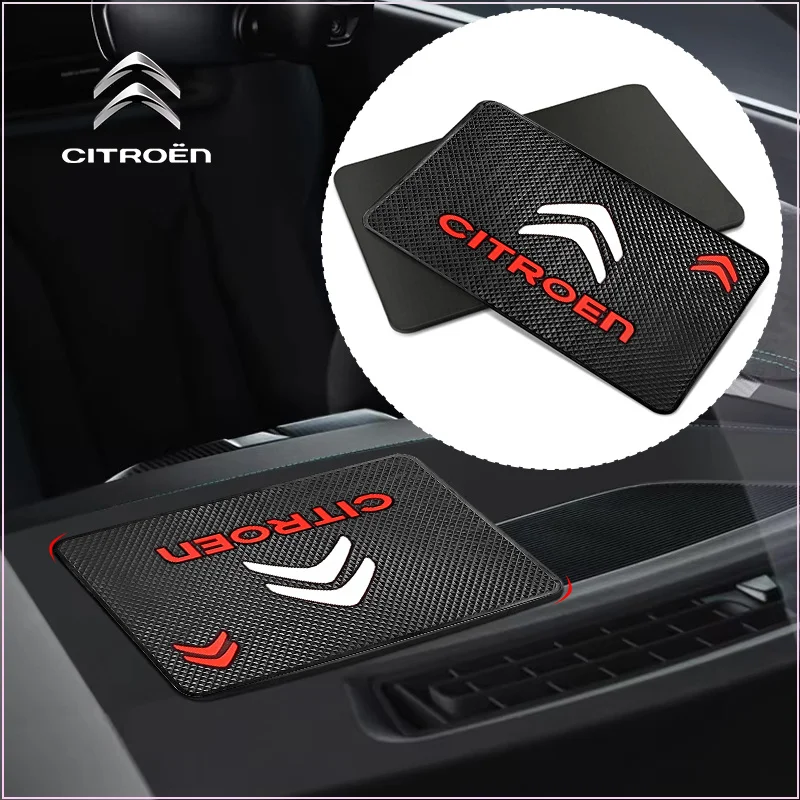 Car Stlying Car Emblem Anti Slip Pad Phone Holder Non-Slip Mat for Citroen DS3 DS4 DS5 DS5LS DS6 C1 C2 C3 C4 C5 C6 Car Stickers