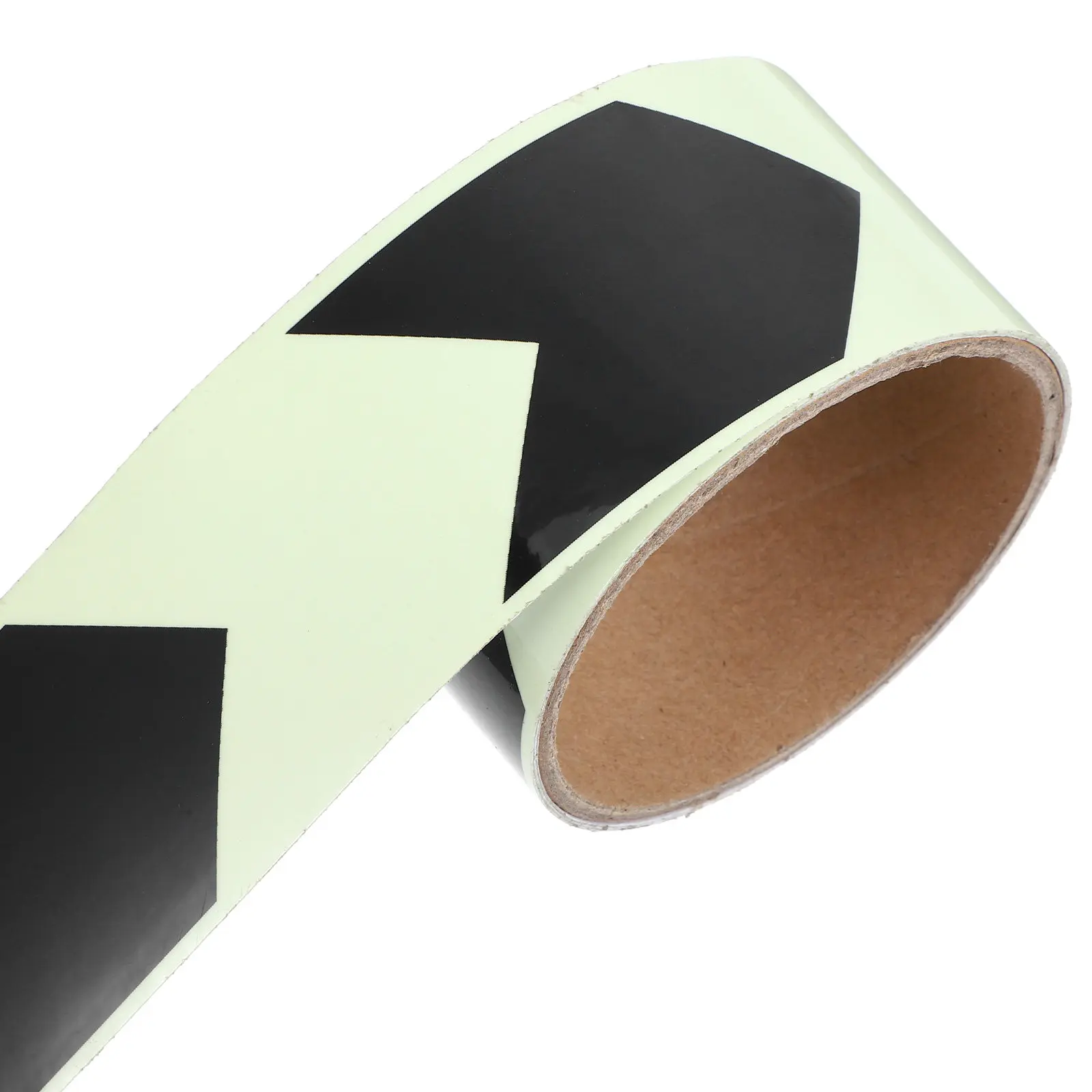 1 Roll Glow in The Dark Directional Arrow Tape Heavy Duty Reflective Safety Warning Adhesive Tape for Outdoor Indoor Floor