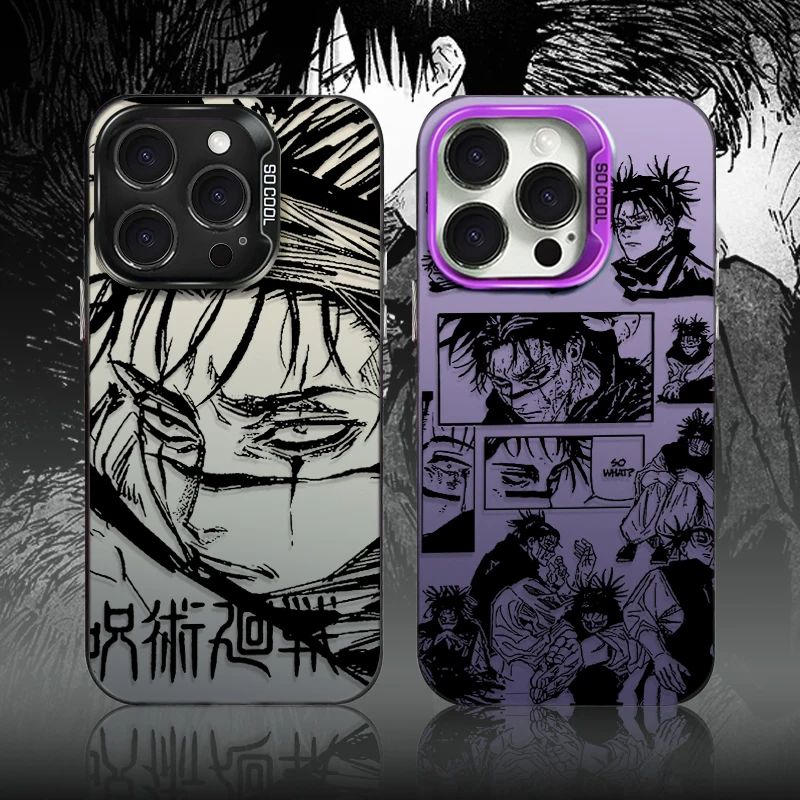 Cool Anime Jujutsu Kaisen Case for Samsung Galaxy A24 A33 A34 A14 A13 A23 A55 A15 A35 A25 A05 A05S 5G A54 A53 A32 A52 A52S Cover