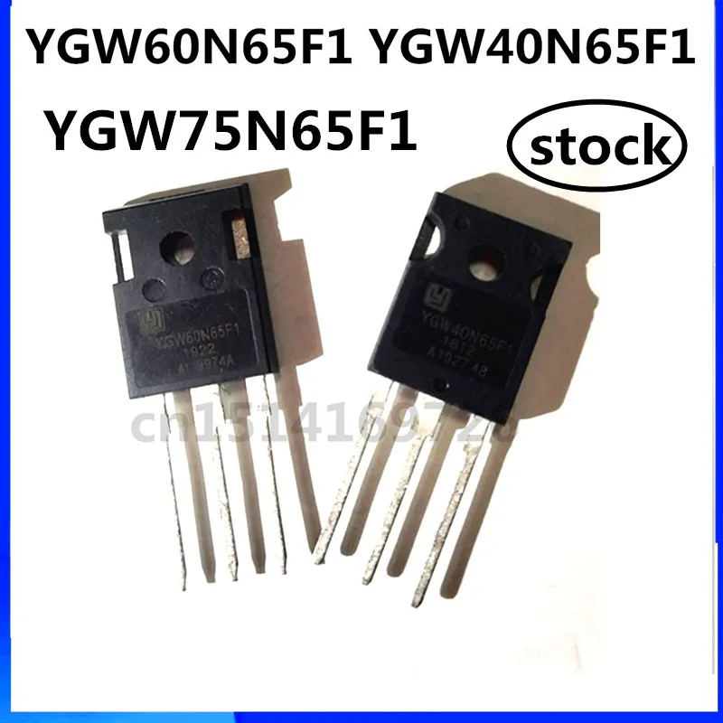 Original 5PCS/ YGW60N65F1 YGW40N65F1 YGW75N65F1 TO-247