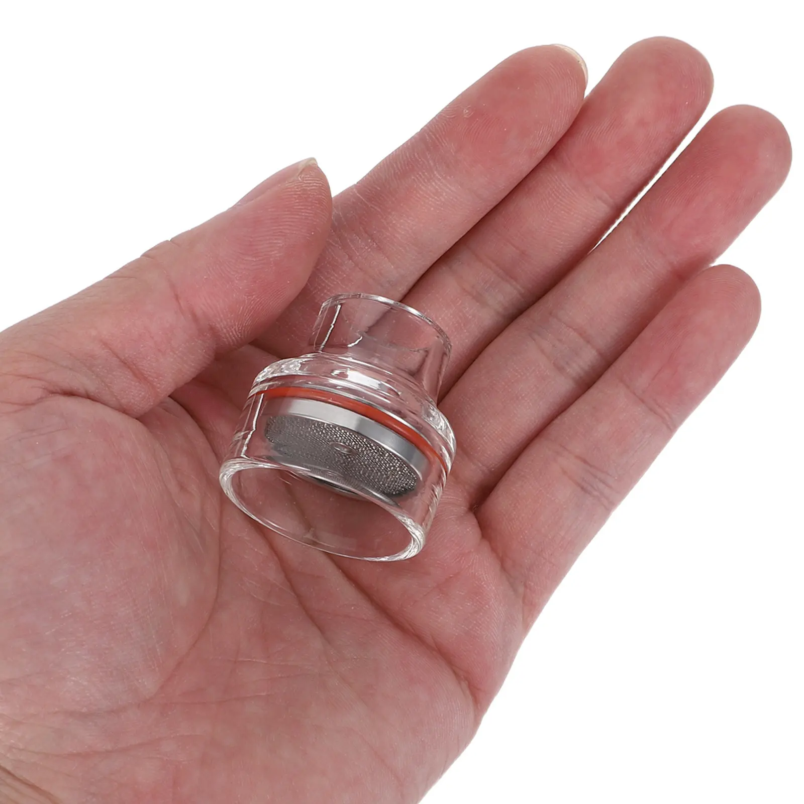 

1Set Welding Torch Glass Cup High Temperature Resistant Tig Nozzle Replacement Accessory for Wp-17 18 26 2.4mm Clear View