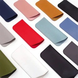 Glasses Protective Cover Soft Women Men Pouch PU Leather Sunglasses Case Glasses Box Glasses Bag