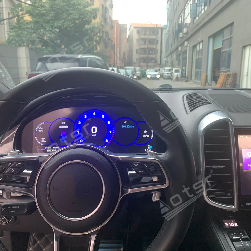 

For Porsche Cayenne LCD instrument panel 2011-2017 Digital Cluster Virtual Cockpit Car Multimedia Player Speed Screen Meter