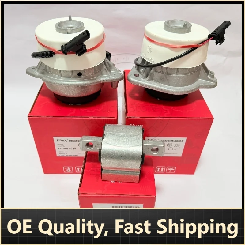 

A2222407117, A2222407217, A2222401118 - 3 Pieces Engine Mount For Mercedes-Benz S-Class W222, V222, X222