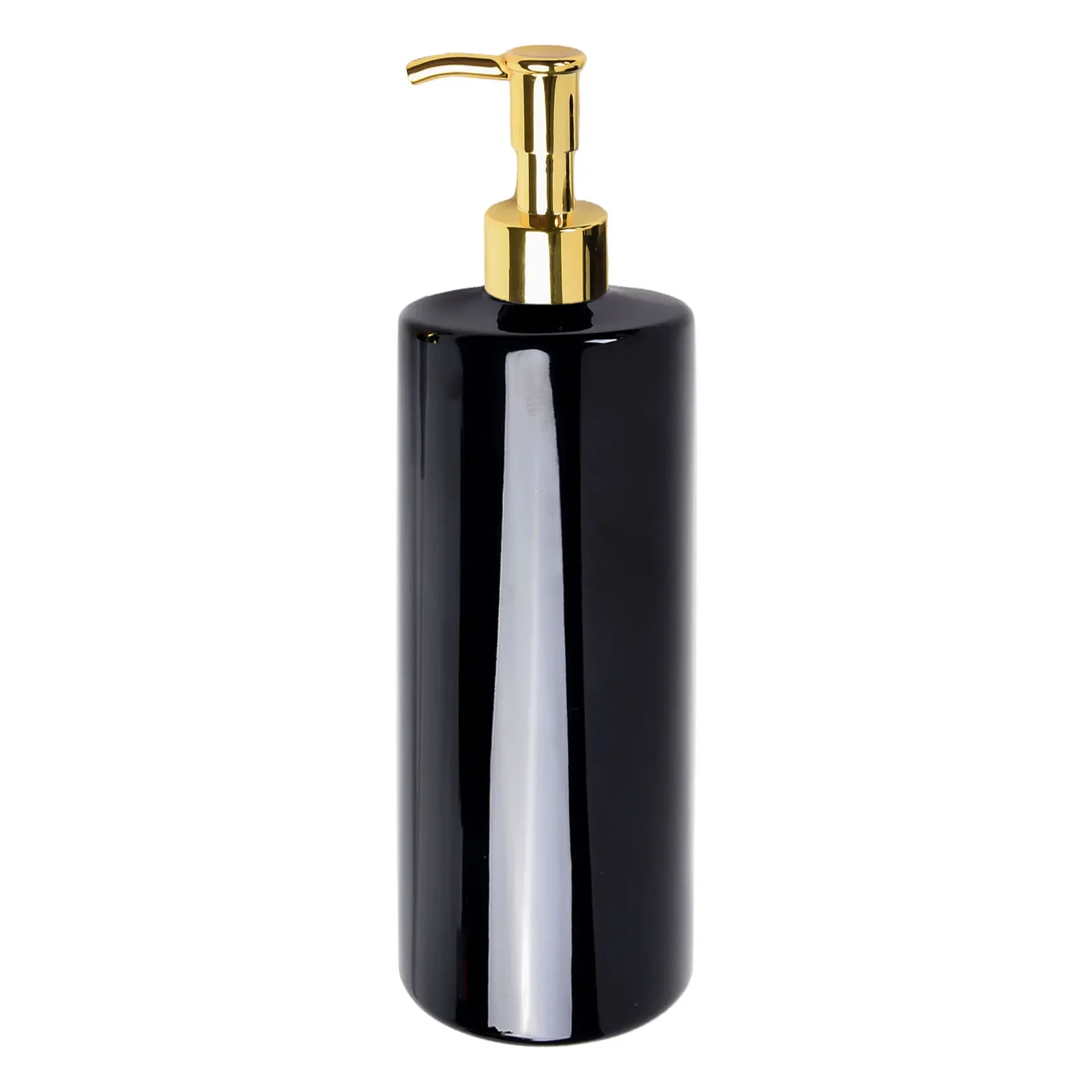 Reused High Quality Leak-proof Salon Skincare Bathroom Household Products Empty Pump Bottles Press Box Safety Black