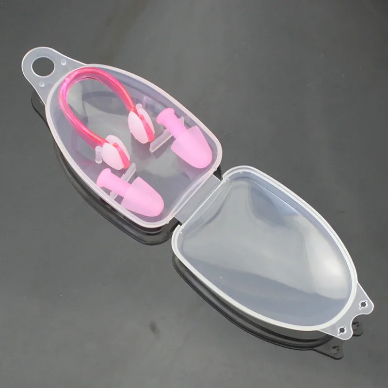 Swimming Nose Clip Earplug Set Professional Waterproof Swimming Training Protective Equipment Swimming Accessories Spot
