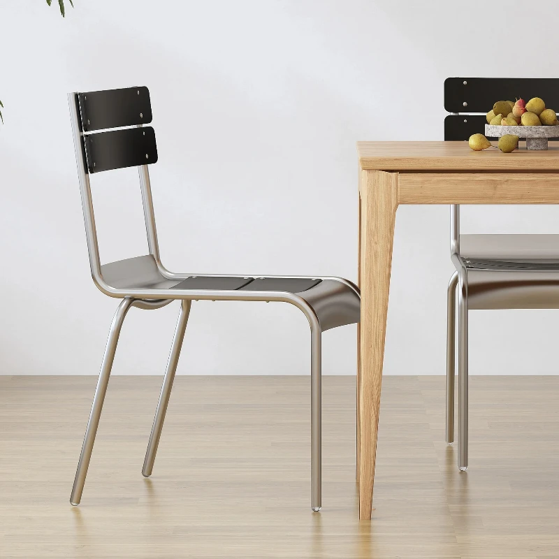 ความคิดสร้างสรรค์เก้าอี้คาเฟ่ Modern Upscale Nordic Vintage Casual Patio Cafe เก้าอี้ร้านอาหาร Cafe เฟอร์นิเจอร์ Tavolo Pranzo เฟอร์นิเจอร์