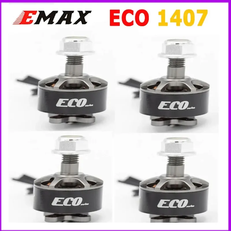 Emax ECO1407 2800kv 3300kv 4100kv FPV Brushless Motor For Traversing Machine / FPV Multi Axis Frame / RC Racing Drone Parts