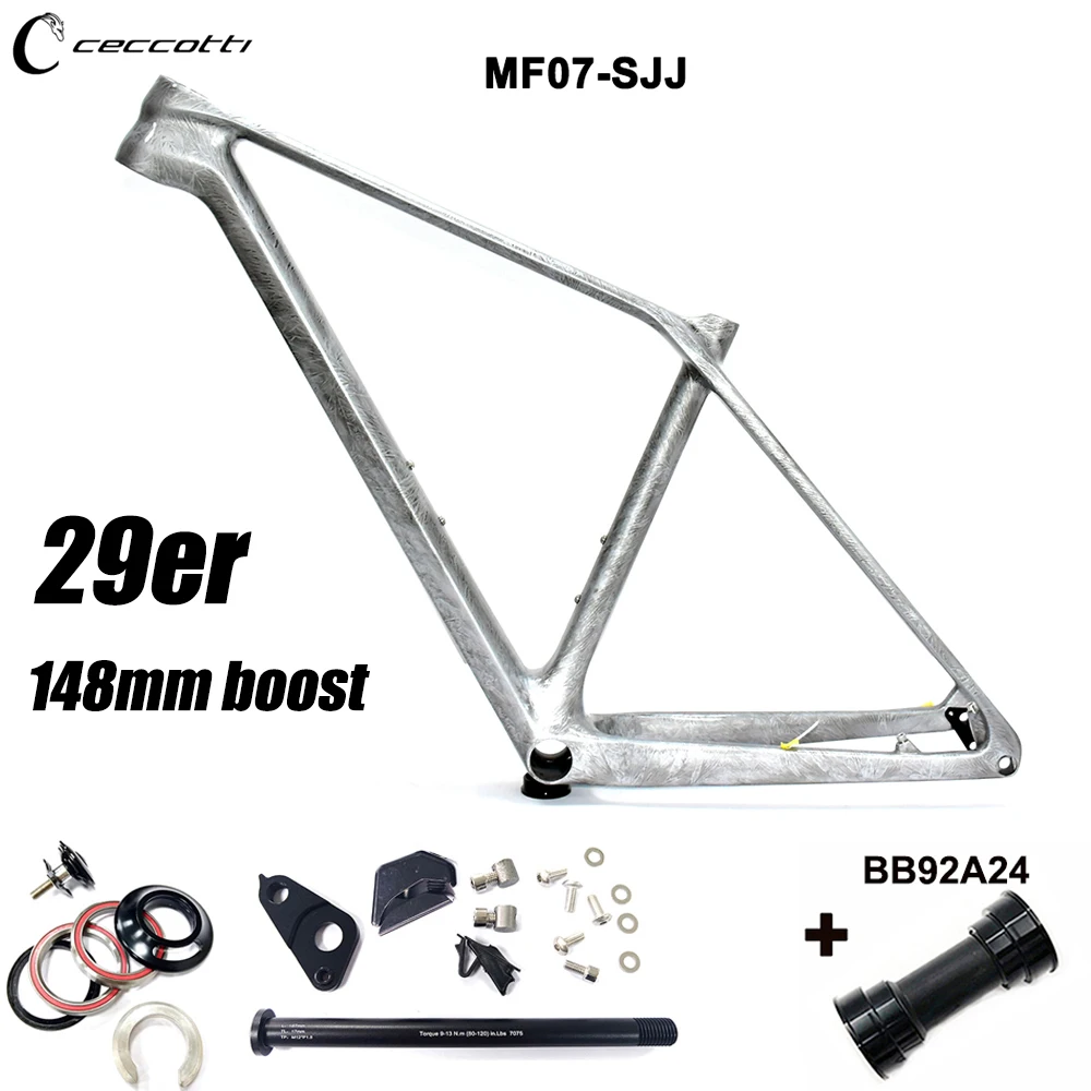 Order Color Carbon Frame 29er MTB Model, Mountain Bike Framework, Newest 2024 MTB  Frame