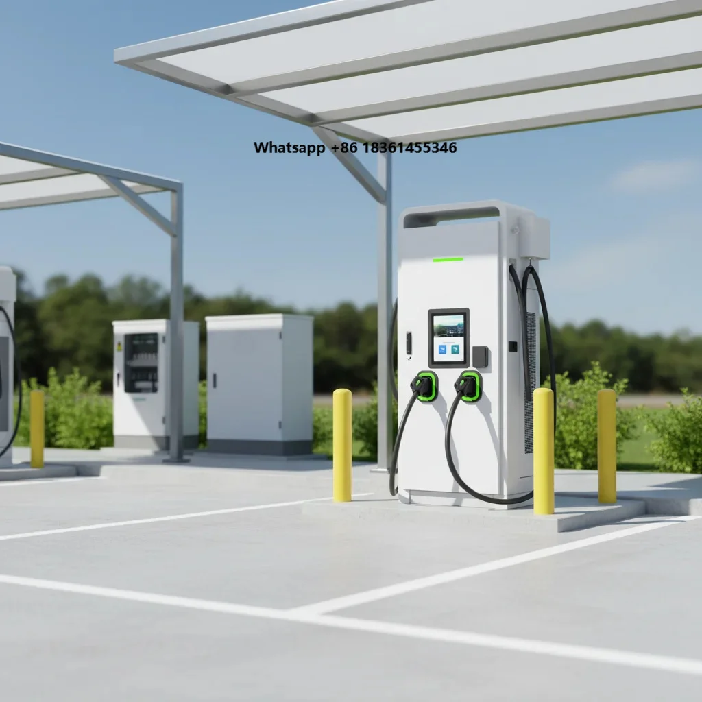 80kW New Energy Heavy Truck DC Charging Pile Commercial Fast Charging Station AC 380V