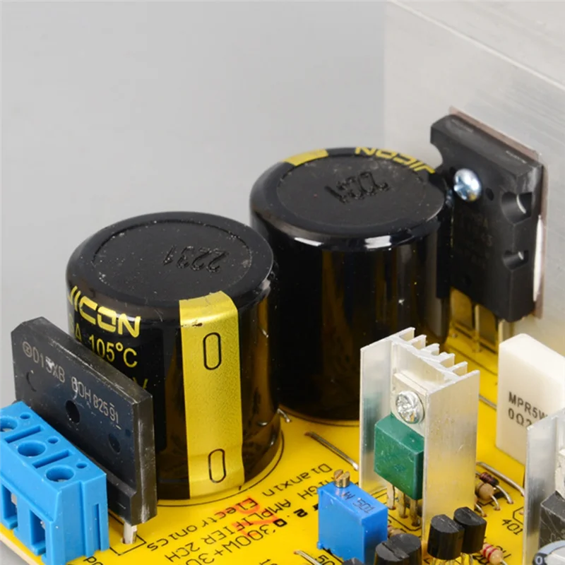 

Stylish-AD320-T 300 Вт + 300 Вт плата усилителя высокой мощности Высококачественная плата усилителя 2SA1943/5200