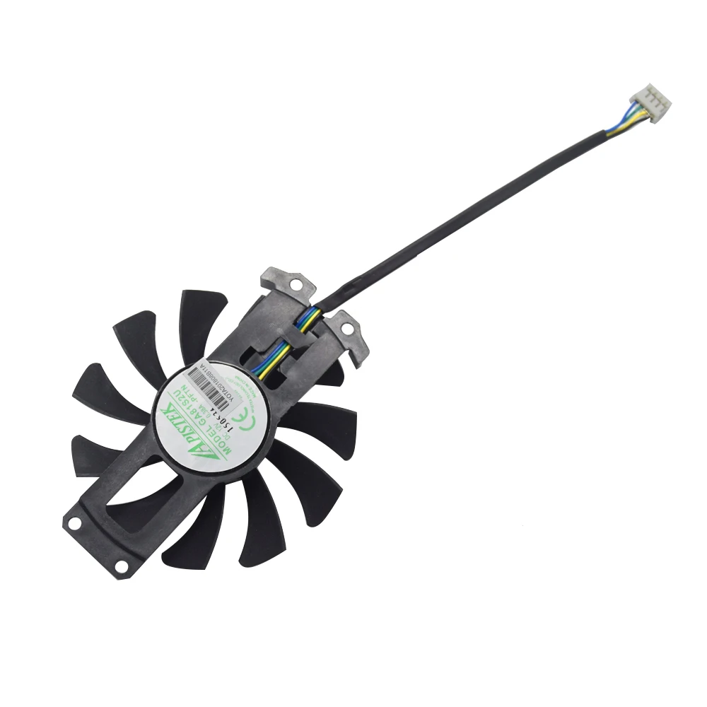 New 75MM GA81S2U GPU Video Card Cooler Fan Replacement For ZOTAC GeForce GTX 970 980 AMP Graphics Cards Cooling Fans