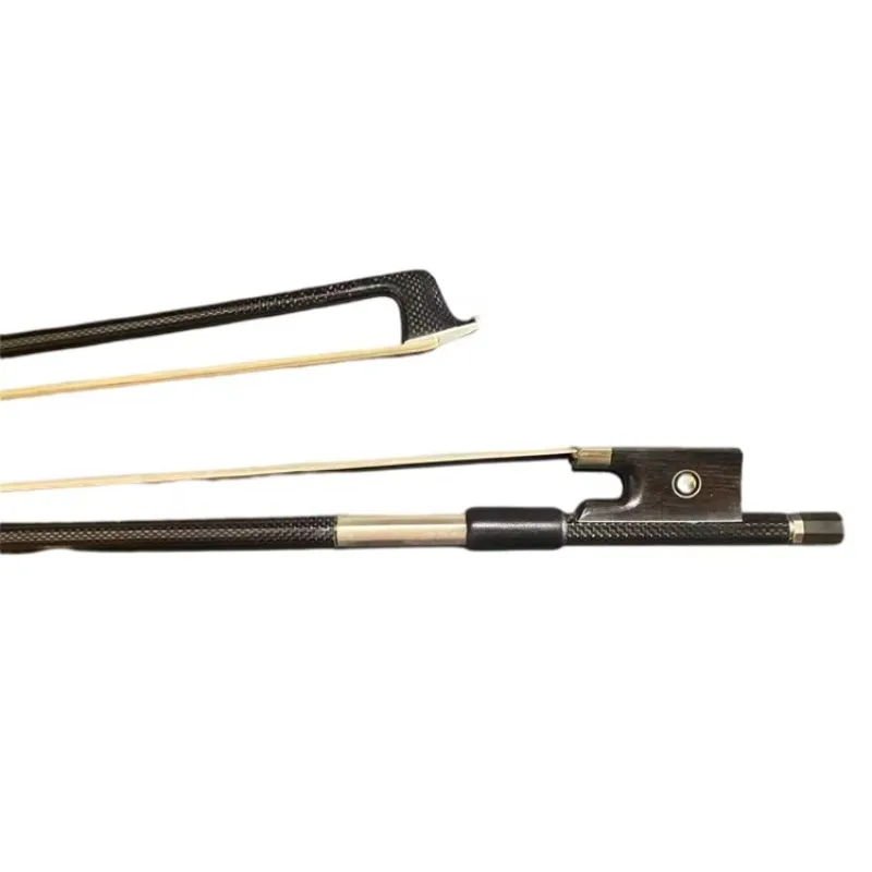 

STLF Factory Wholesale Carbon Fiber Stick Grade White Horsehair Ebony Frog 4/4 3/4 1/2 1/4 1/8 Violin Bow