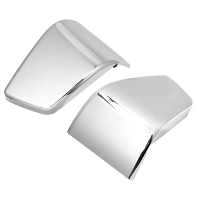 

Silver L&R Battery Side Fairing Covers For Honda Shadow ACE 750 VT750C VT750CD Accessories