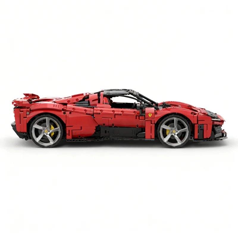 5117pcs MOC Technical Ferraried-F80 Ferraried Model Building Blocks Architecture Christmas Gift Toy Creative Brick Idea Assemble