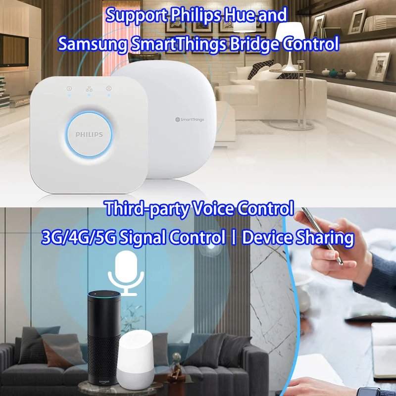 Zigbee 3.0 LED-Controller DC5V-24V 2,4 GHz einfarbige CCT RGB RGBW RGBCCT LED-Streifen Hue Bridg Tuya Gateway Smart Voice Control