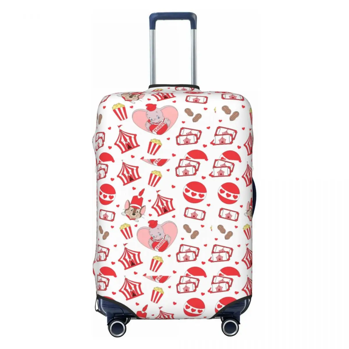 

Custom Custom Dumbo Cartoon Luggage Cover Protector Washable Cute Elephant Travel Suitcase Covers