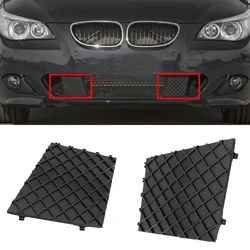 Car Front Bumper Cover Lower Mesh Grill Plate Trim Cover for E60 E61 LCI With M Sport Package 2004-2009 51117897186 51117897184