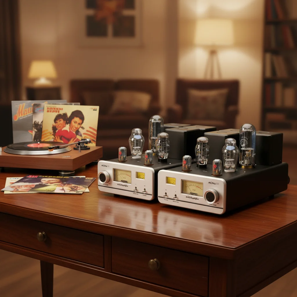 Villa 300B-845 35W Class a High Power Split HIFI Tube Amplifier Sound Quality Shocking High Fidelity High-End Tube Amplifier