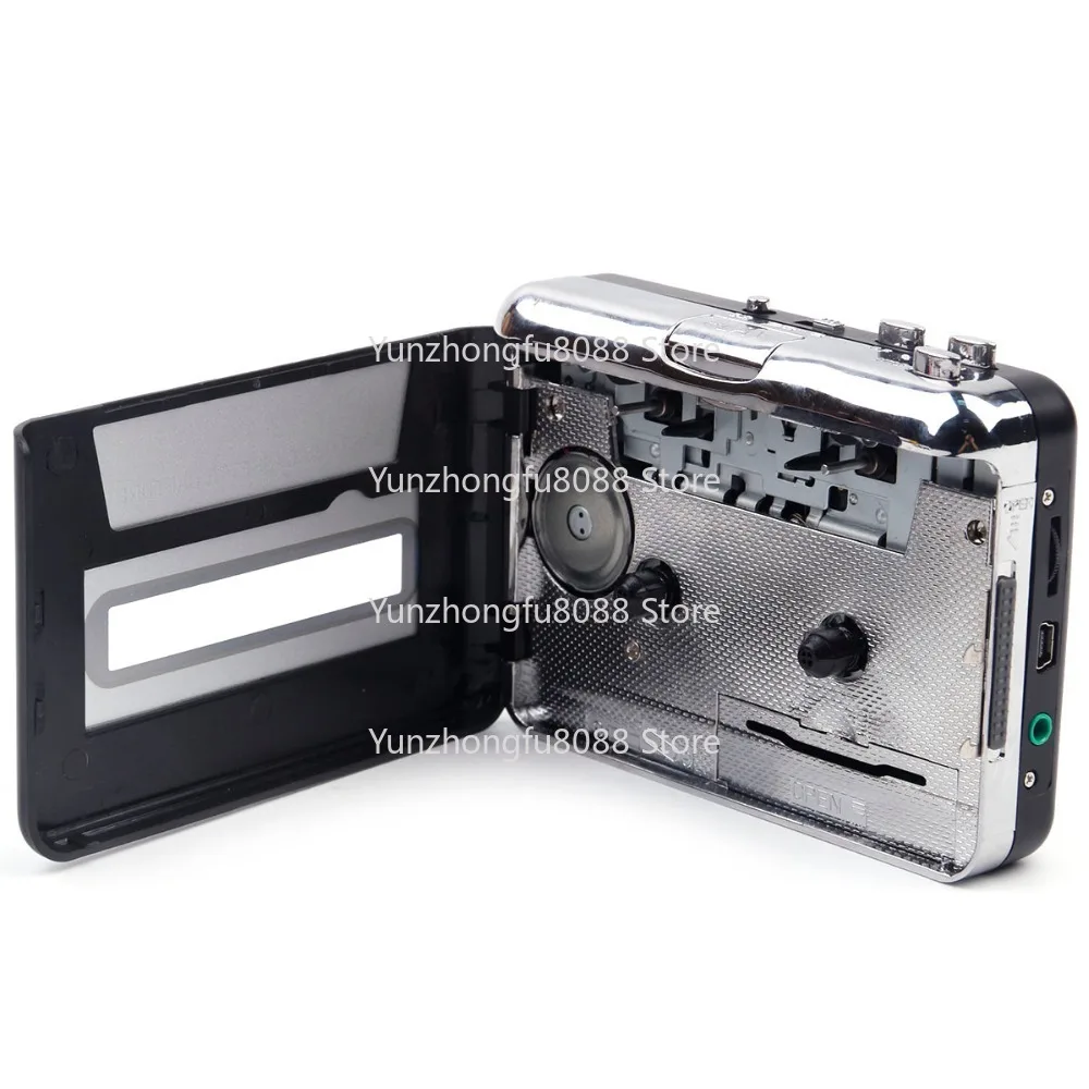 USB Cassette Capture Player, USB Tape Recorder, Portable Cassette Recorder