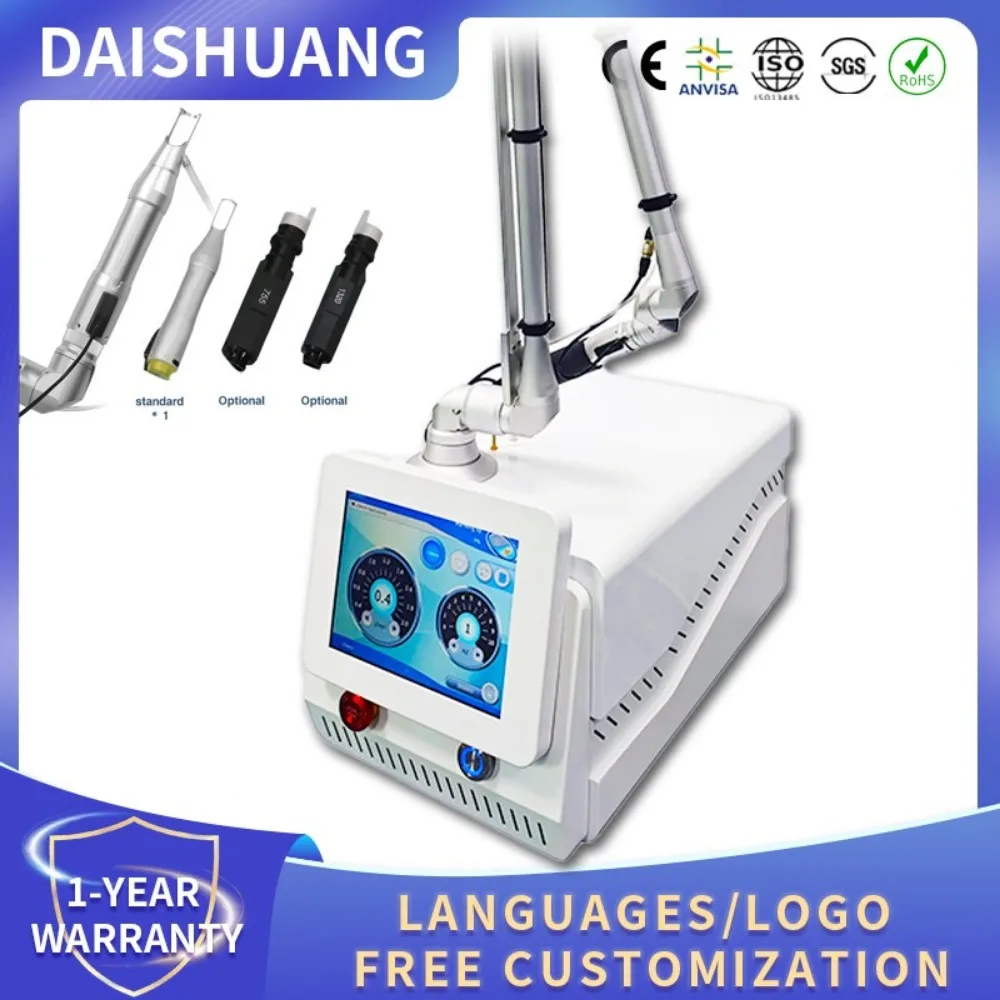 Portable Picosecond Laser Machine Laser Tattoo Removal Hair Removal Tattoo Peeling Beauty Machine Portable Medical Level Picosec